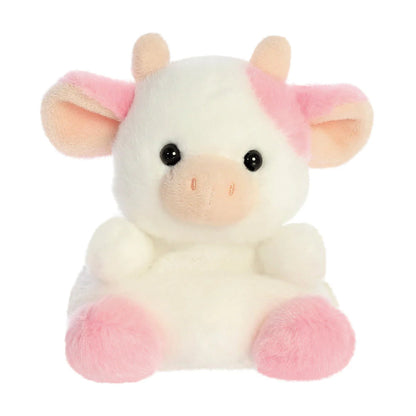 Palm Pals Belle Strawberry Cow Plush Character 5"