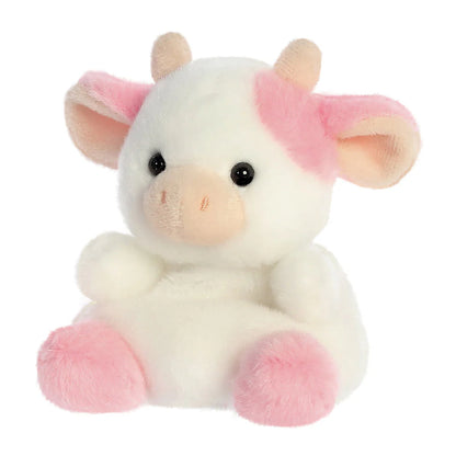 Palm Pals Belle Strawberry Cow Plush Character 5"