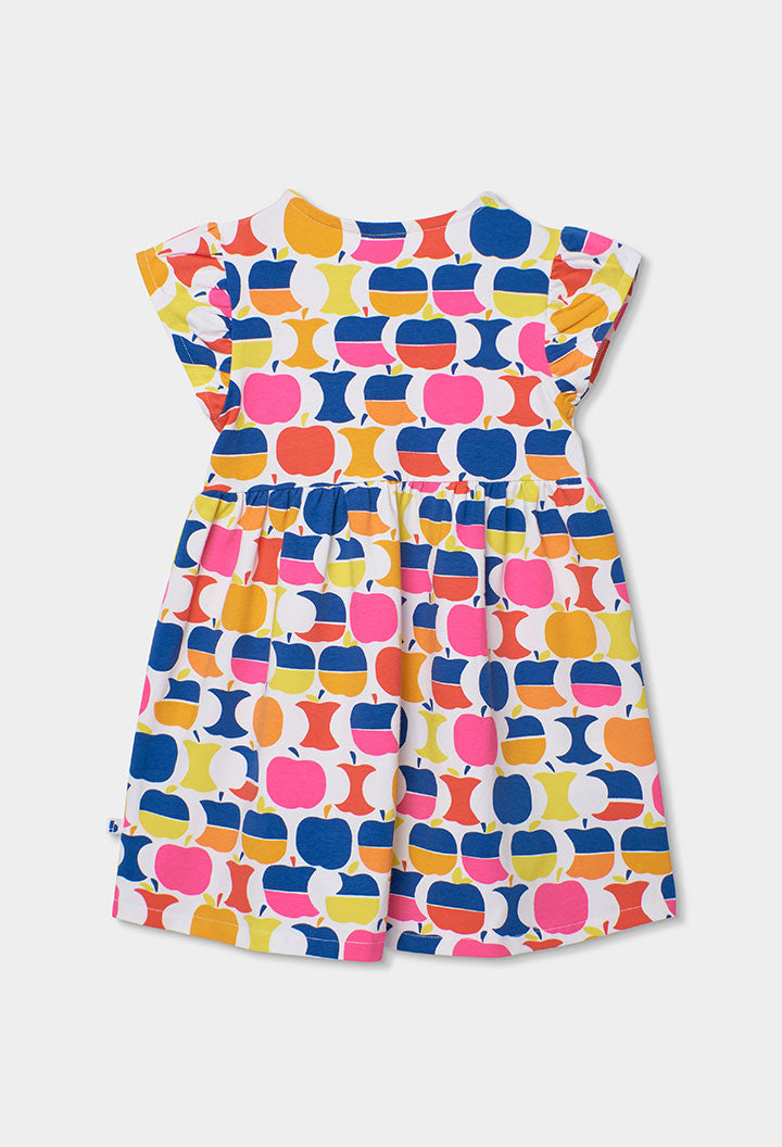 Boboli Girls Summer Apples Printed Dress