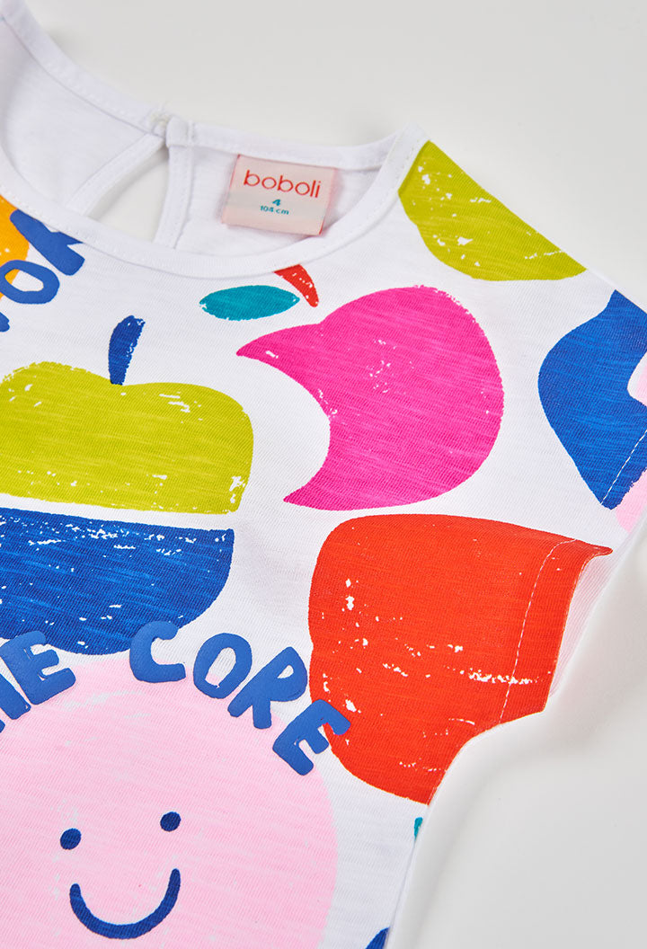 Boboli Girls Happiness T-Shirt