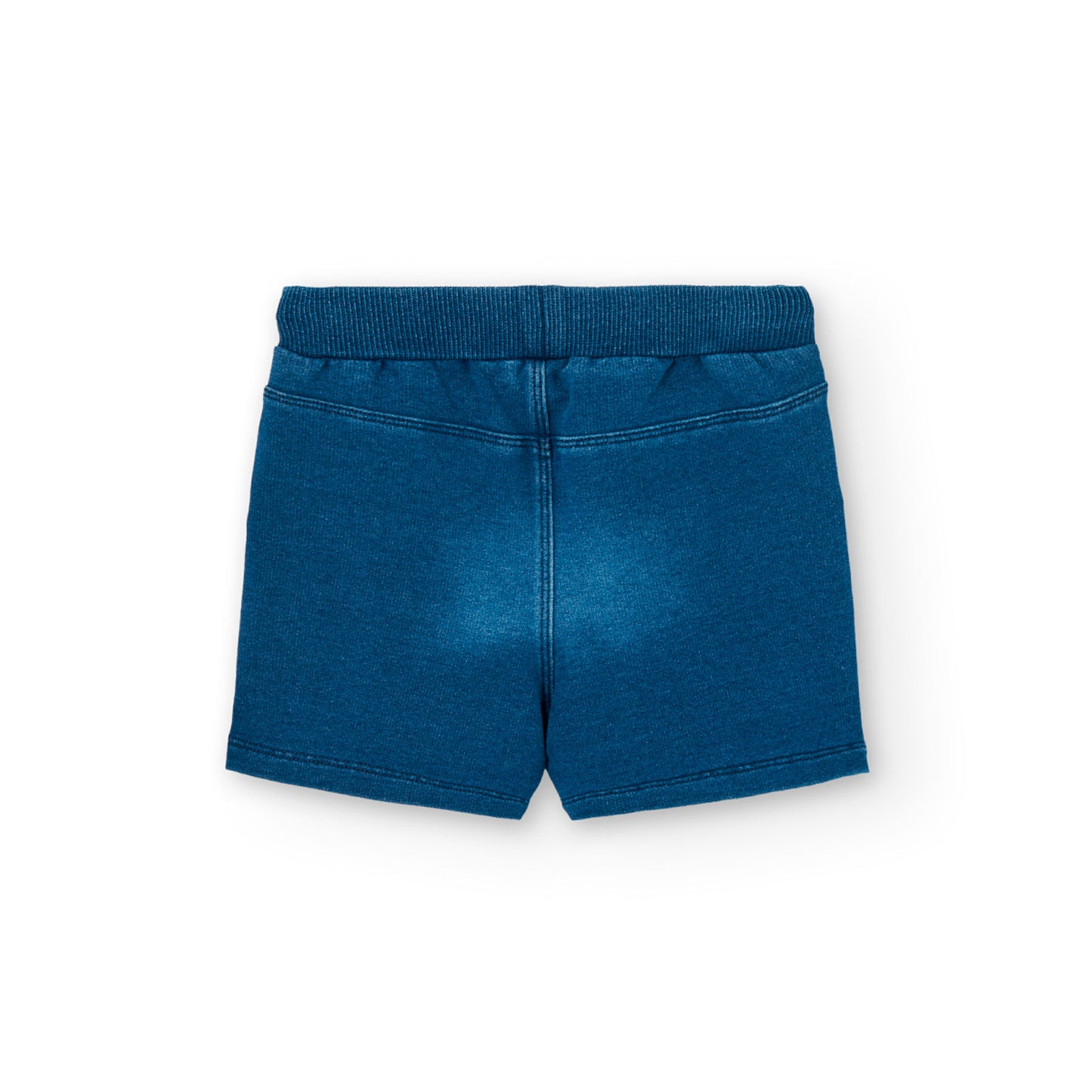 Boboli Boys Fleece Bermuda Blue Shorts