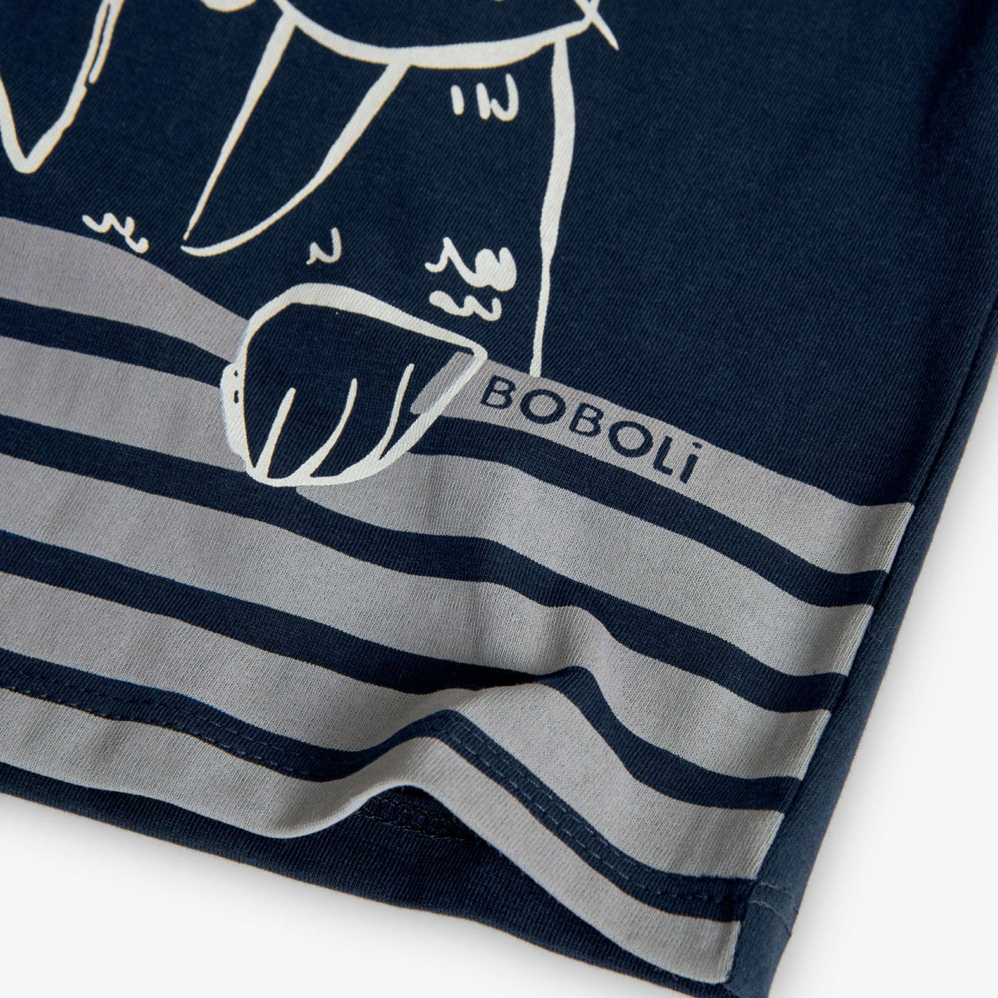 Boboli Boys Cool Vibes Navy T-Shirt