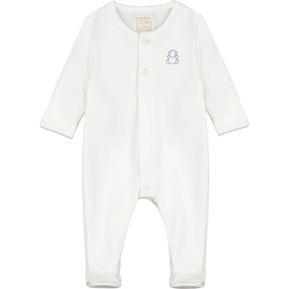 Emile et Rose Tatum White Unisex Baby Gift Set 1 month