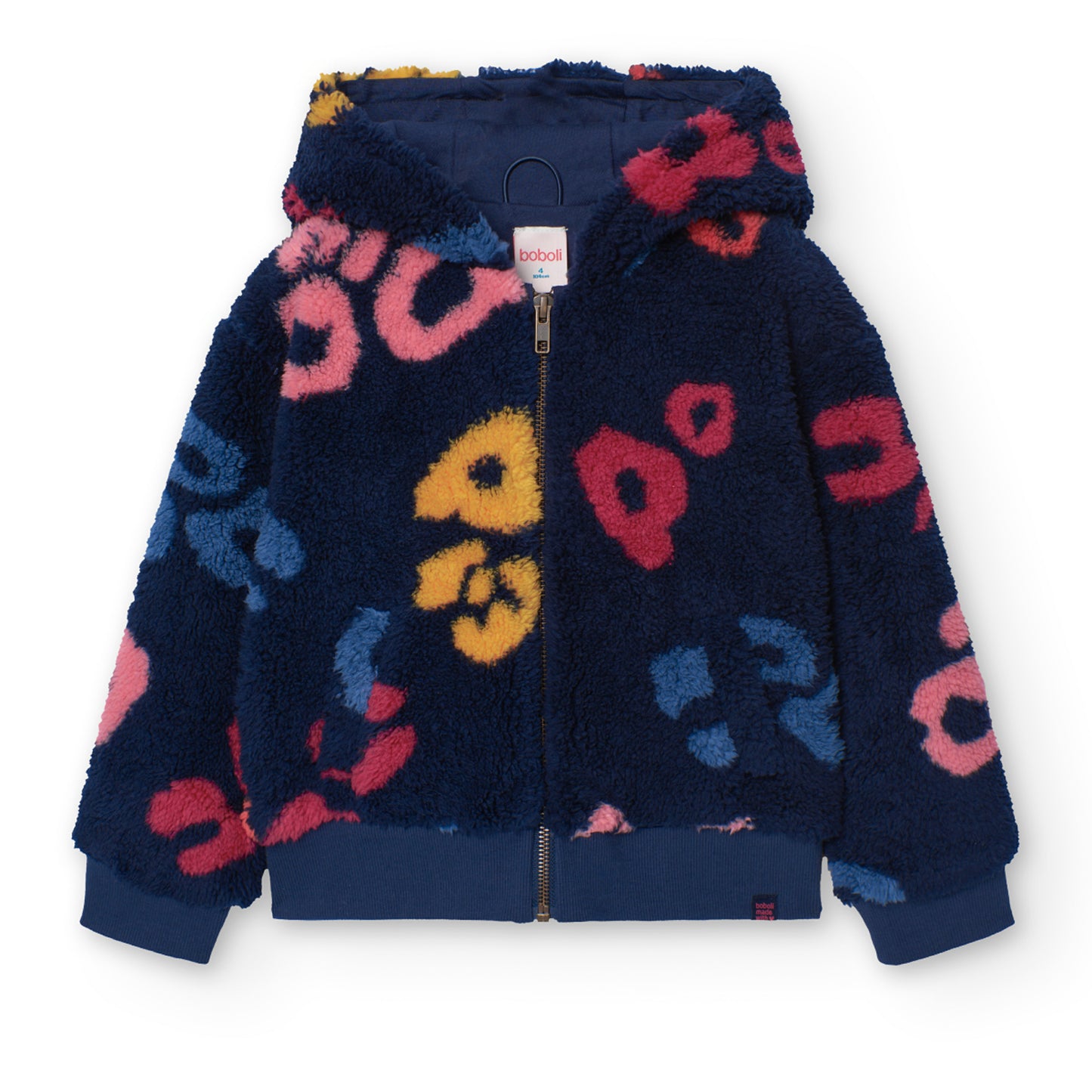 Boboli Girls Zip Up Fleece