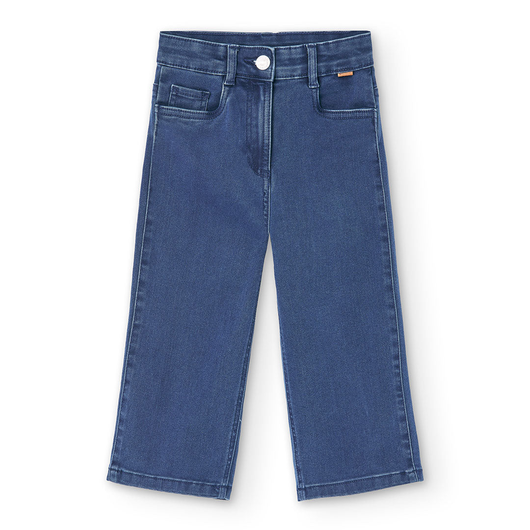 Boboli Girls Blue Denim Jeans