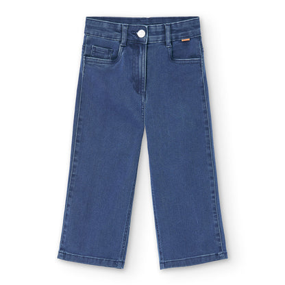 Boboli Girls Blue Denim Jeans