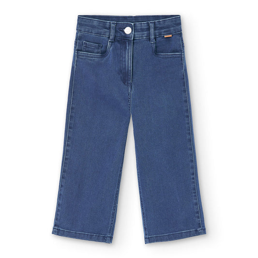 Boboli Girls Blue Denim Jeans