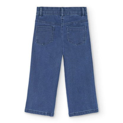 Boboli Girls Blue Denim Jeans