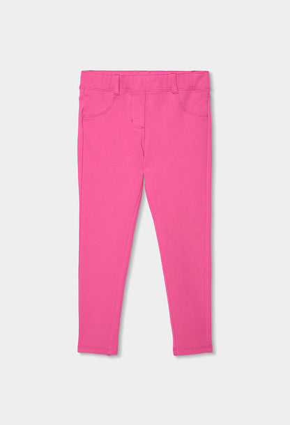 Boboli Girls Stretch Fuchsia Trousers