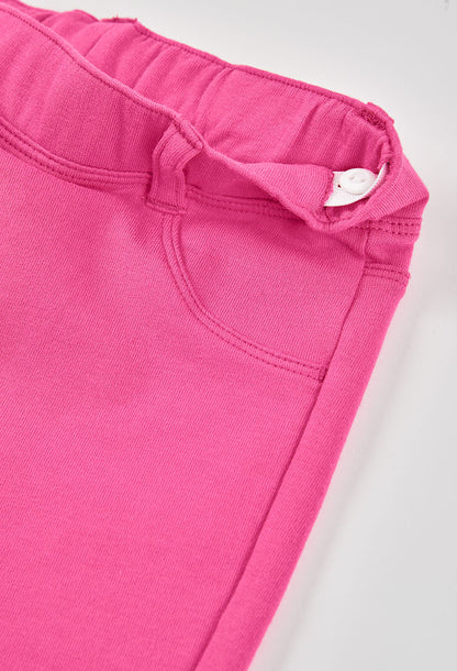 Boboli Girls Stretch Fuchsia Trousers