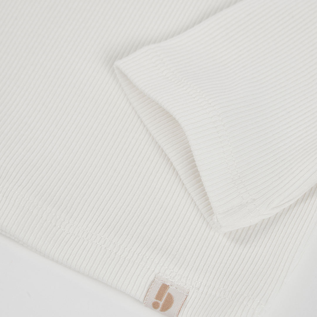 Boboli Girls Off White Long Sleeved T-Shirt