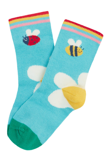 Frugi Baby Girls Daisy Socks Multipack