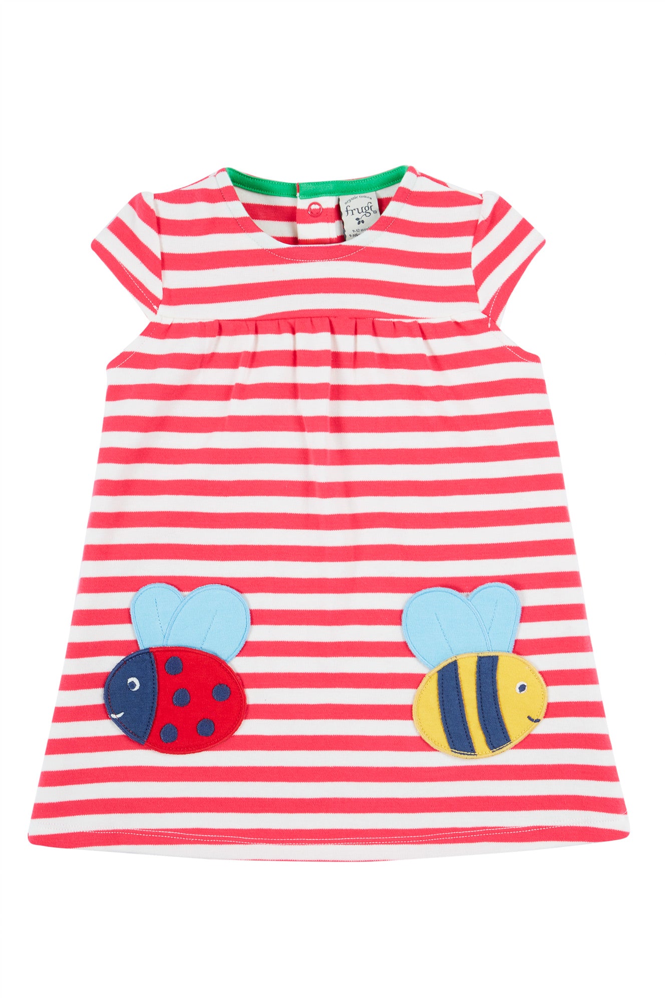 Frugi Baby Girls Watermelon Little Layla Dress