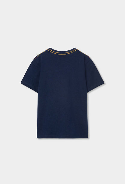 Boboli Boys Cool Vibes Surfing Navy T-Shirt