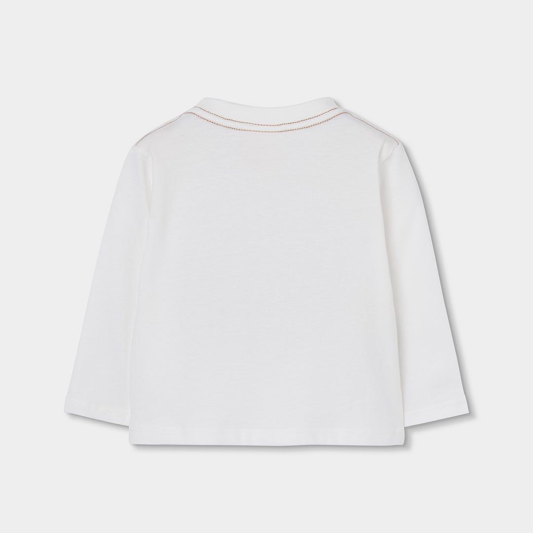 Boboli Boys Long Sleeved 'Lets Play' T-Shirt