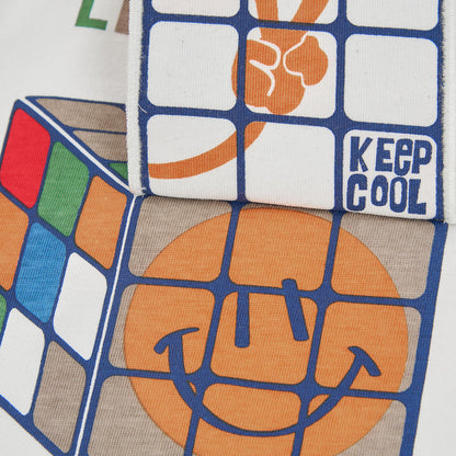 Boboli Boys Long Sleeved 'Lets Play' T-Shirt