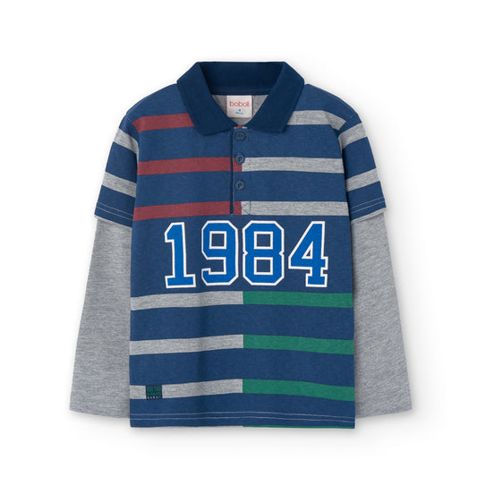 Boboli Boys Striped Polo