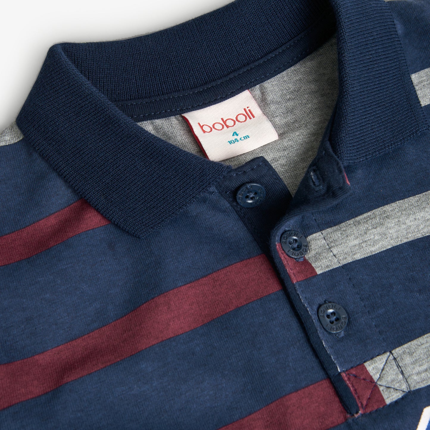 Boboli Boys Striped Polo