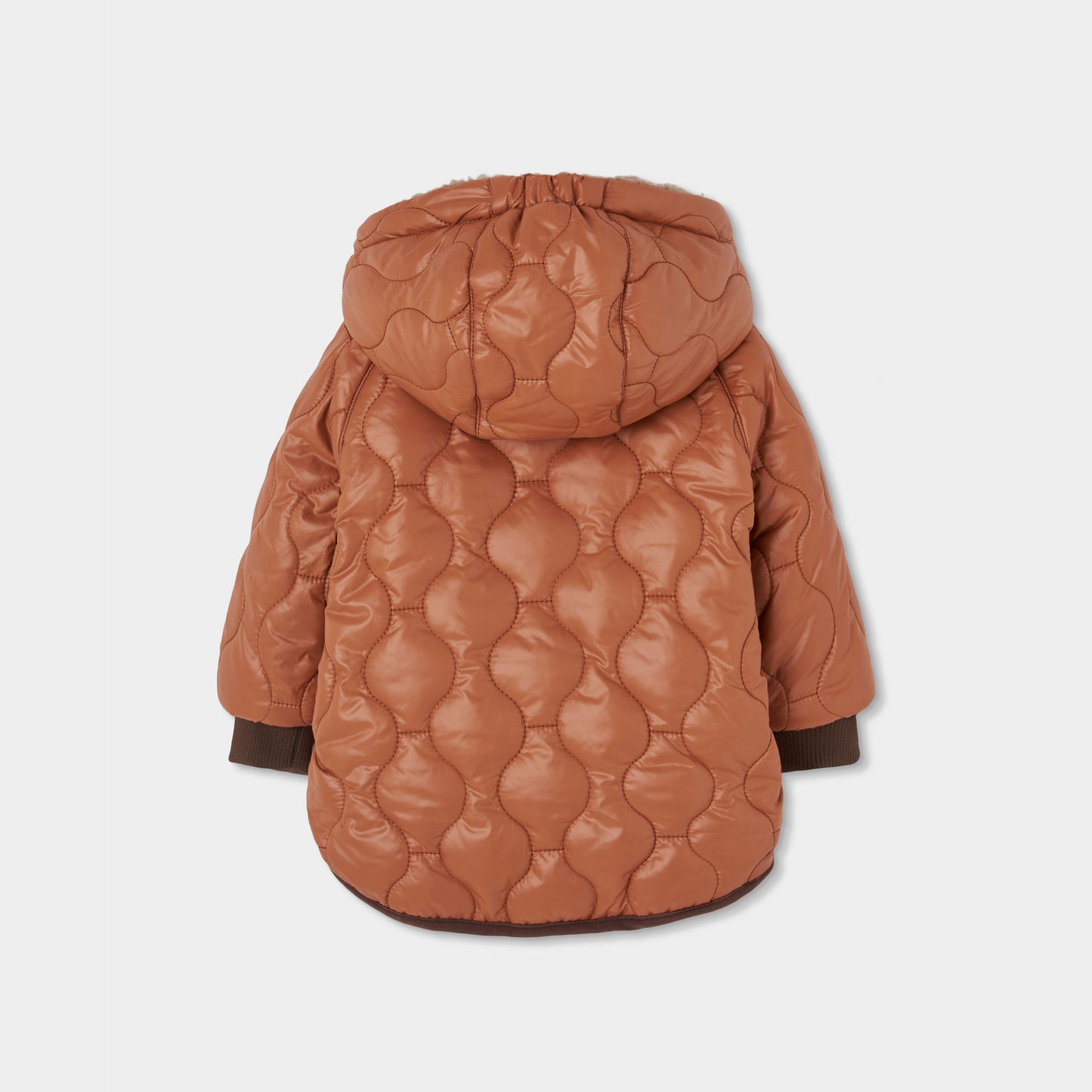 Boboli Boys Chestnut Reversible Coat