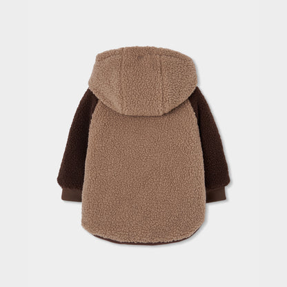 Boboli Boys Chestnut Reversible Coat