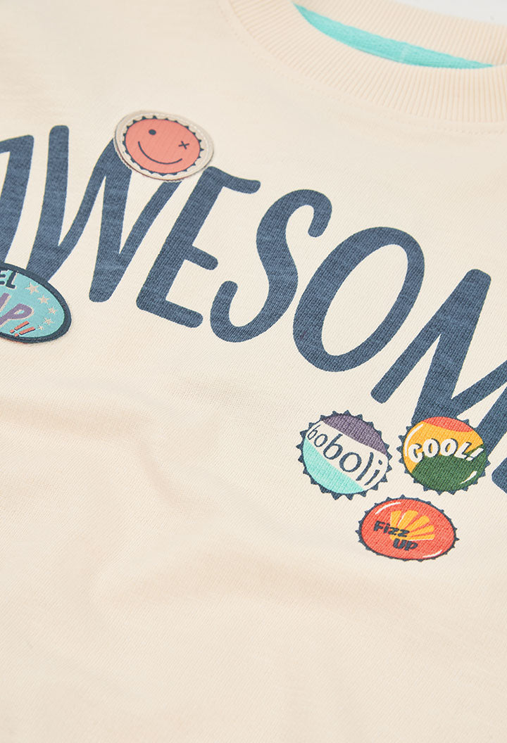 Boboli Boys Awesome Long Sleeved Sweatshirt