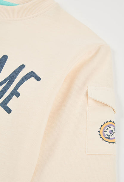 Boboli Boys Awesome Long Sleeved Sweatshirt