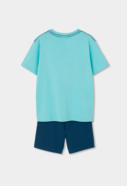 Boboli Boys Summer Vibes T-shirt and Short Set
