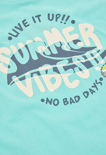 Boboli Boys Summer Vibes T-shirt and Short Set