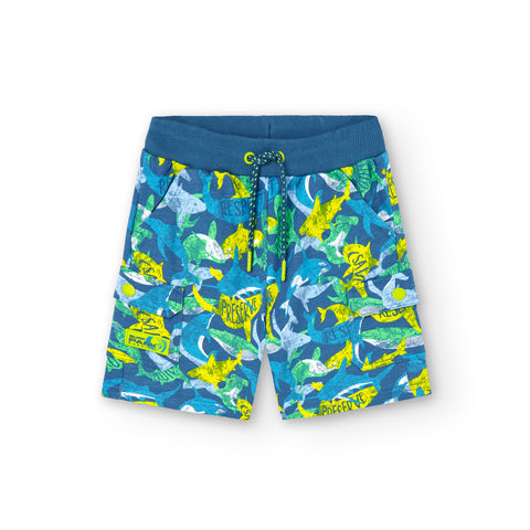 Boboli Shark Surf Shorts