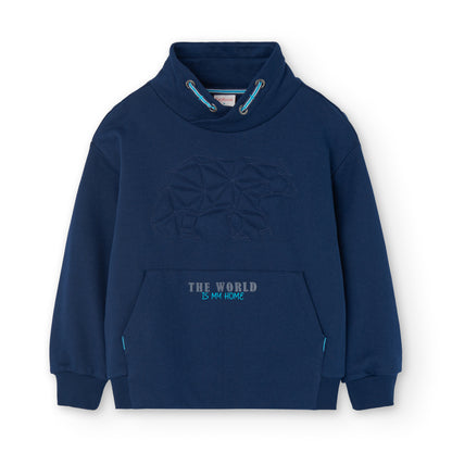 Boboli Boys Fleece Sweatshirt Hoodie