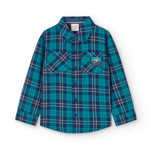 Boboli Boys Fleece Check Shirt