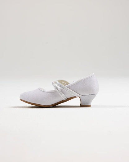 Sweeties by Sweetie Pie - Jewell Strap White Shoes