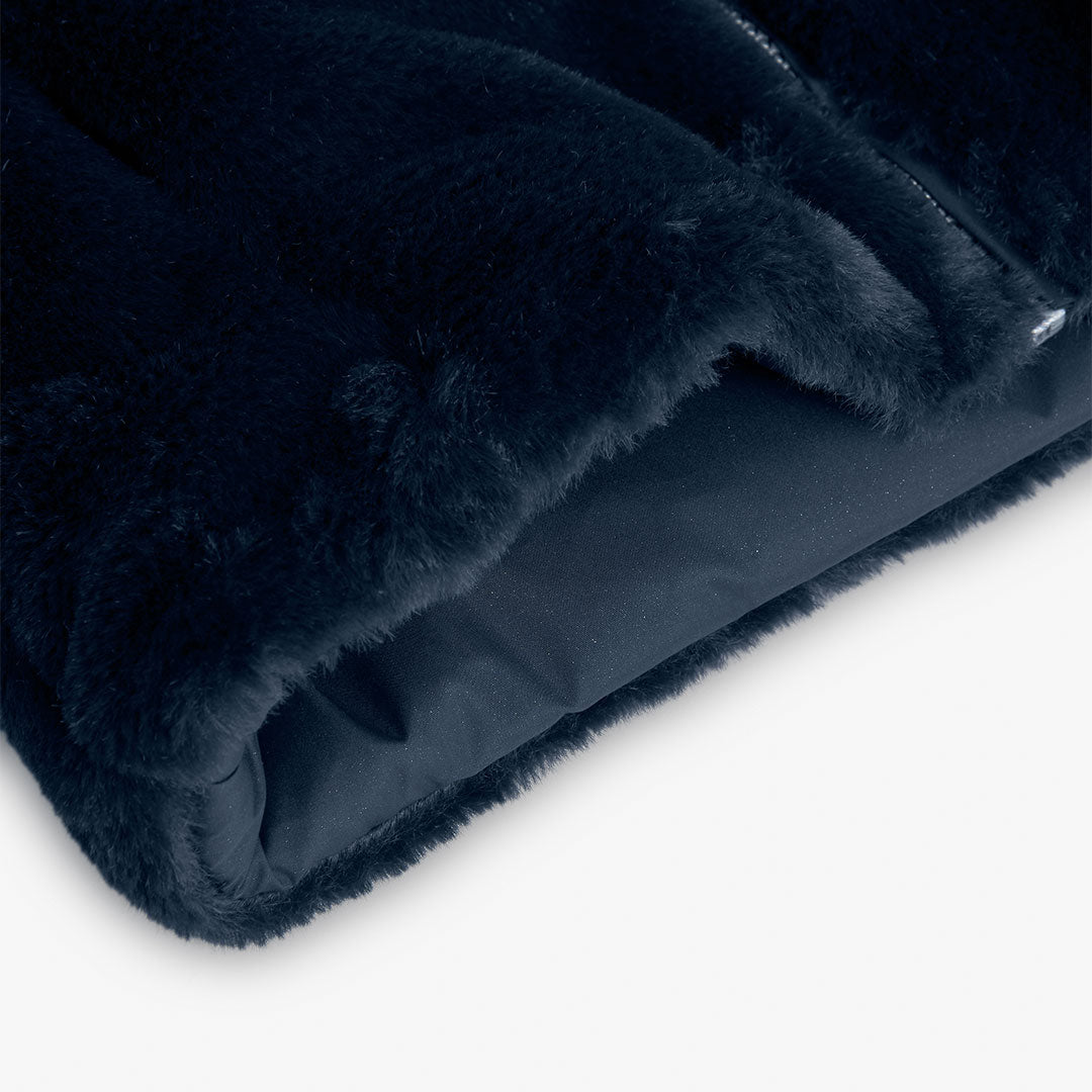 Boboli Girls Navy Reversible Coat