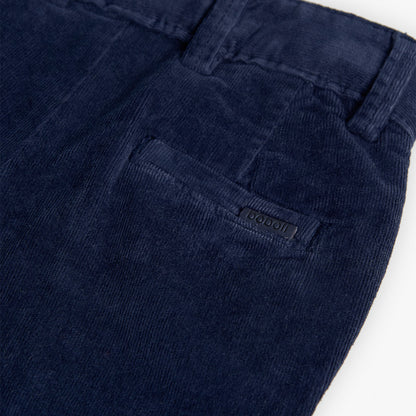 Boboli Boy Microcorduory Navy Trousers