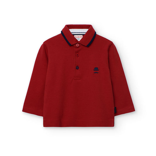 Boboli Boys Long Sleeve Polo Shirt