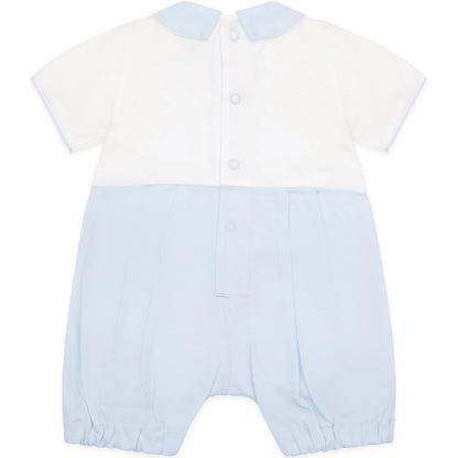 Emile et Rose Baby Boys Jarvis Toy Embroidery Romper