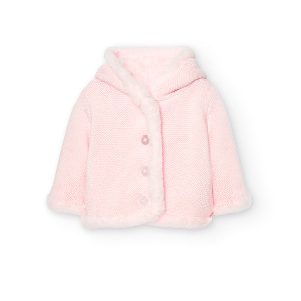 Boboli Reversible pink jacket