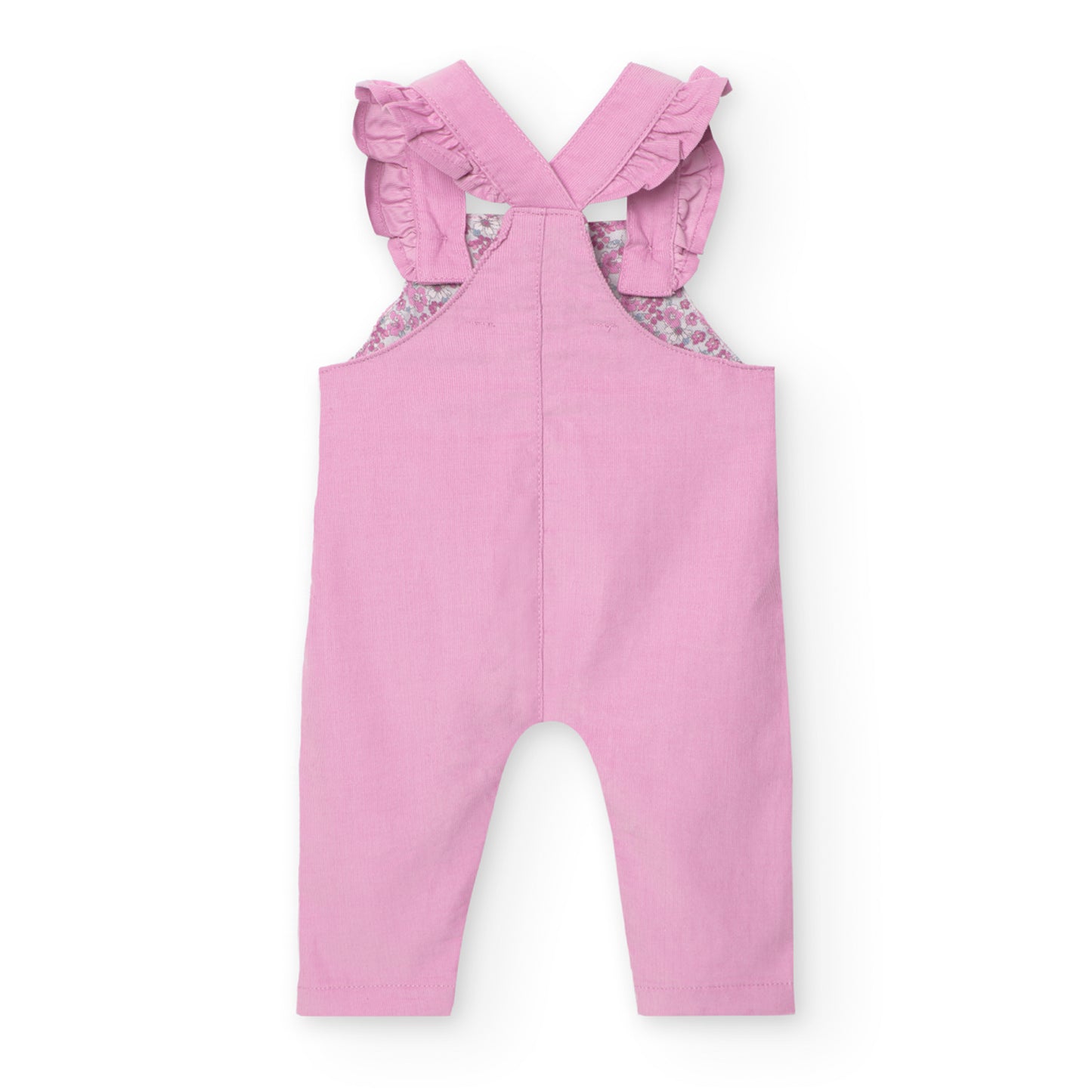 Boboli Baby Girls Pink Dungaree and Top Set