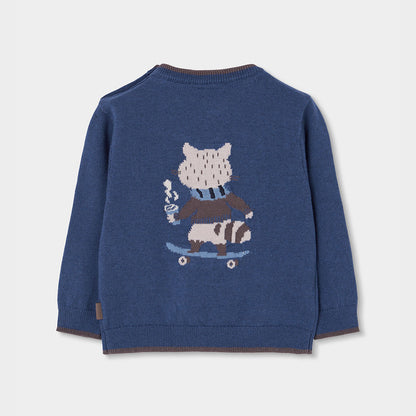Boboli Boys Deep Blue Pullover Jumper