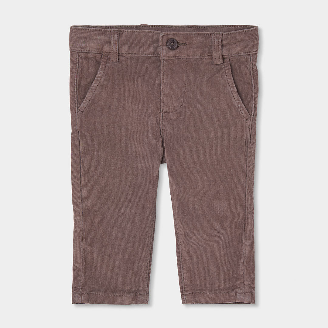Boboli Boys Taupe Microcorduroy Trousers
