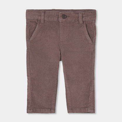 Boboli Boys Taupe Microcorduroy Trousers