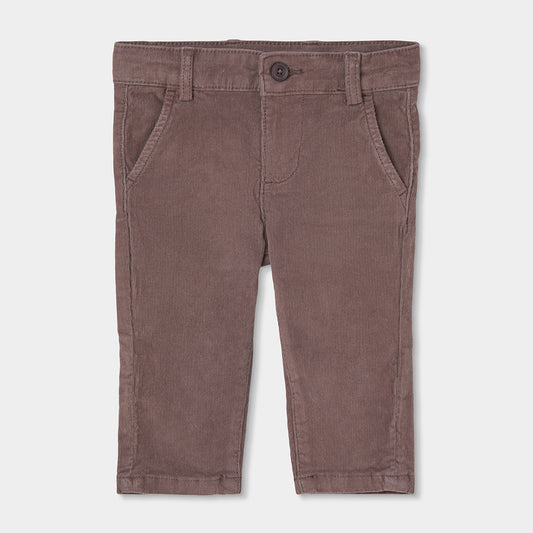 Boboli Boys Taupe Microcorduroy Trousers