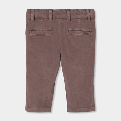 Boboli Boys Taupe Microcorduroy Trousers