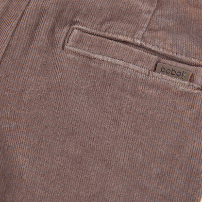 Boboli Boys Taupe Microcorduroy Trousers
