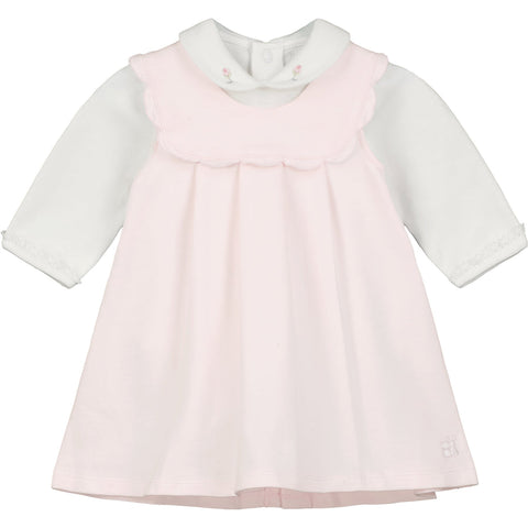 Emile et Rose Eireann Pinafore Dress with Tights