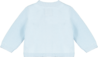 Emile et Rose Blue Baby Knit Cardigan
