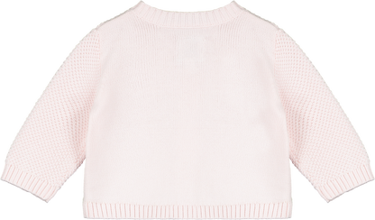Emile et Rose Pink Baby Knit Cardigan