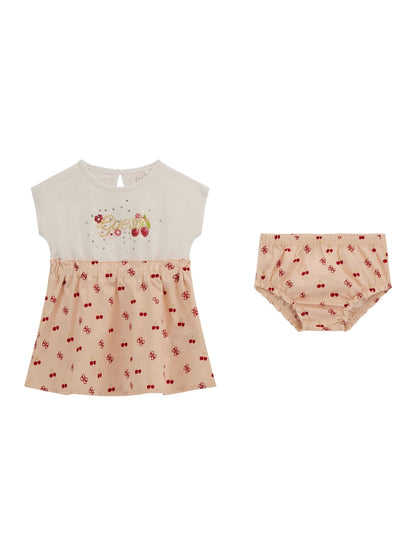 Guess Baby Girls Short Sleeve Dress Set