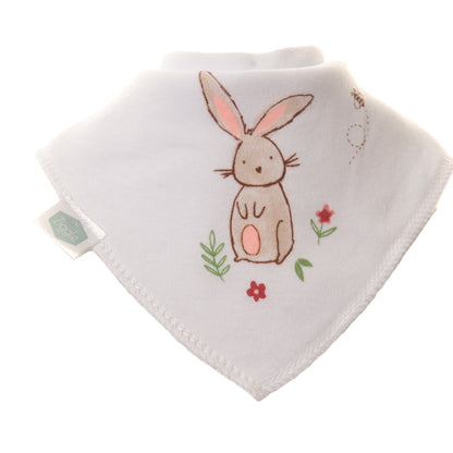 Ziggle Baby Girls Bunnies Bib Set