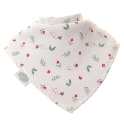 Ziggle Baby Girls Bunnies Bib Set